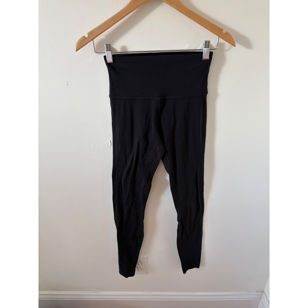 Lululemon Align High-Rise Pant 28 Black Nulu Yoga Leggings Size 4 LW5CTES